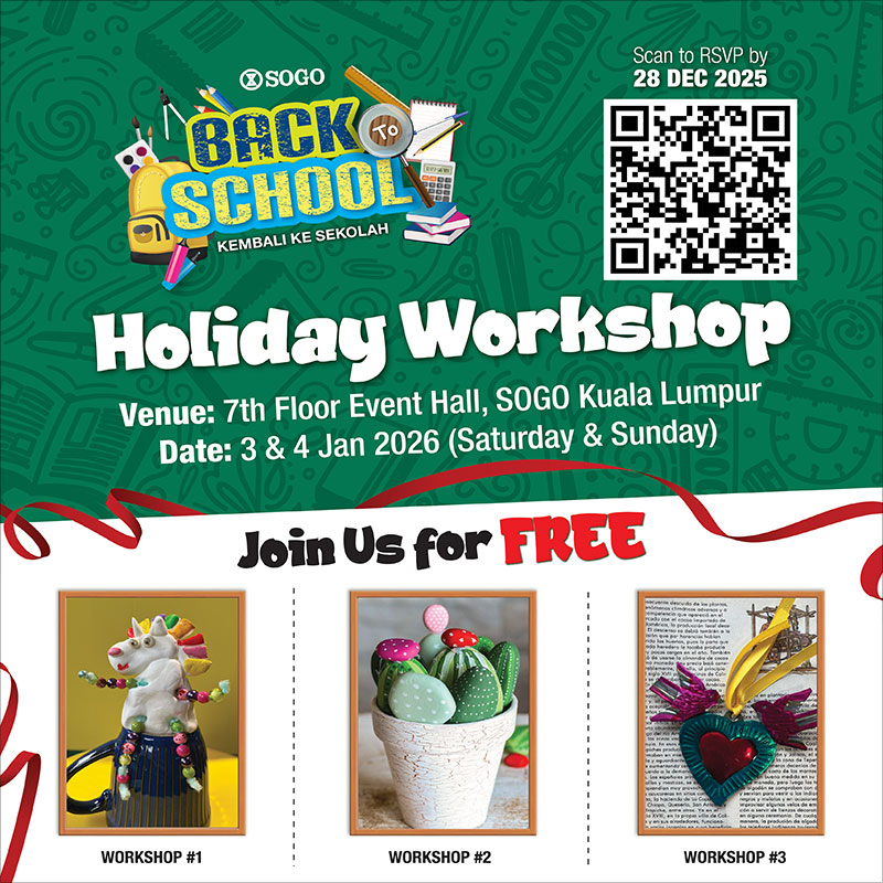 Back To School Holiday Workshop