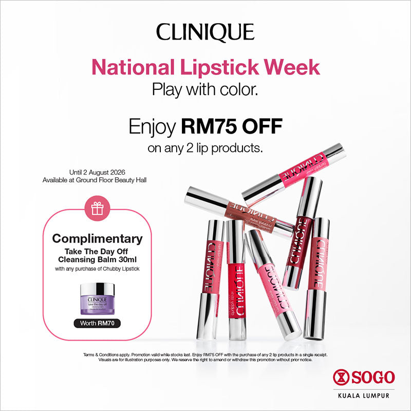Celebrate National Lipstick Day with Clinique!