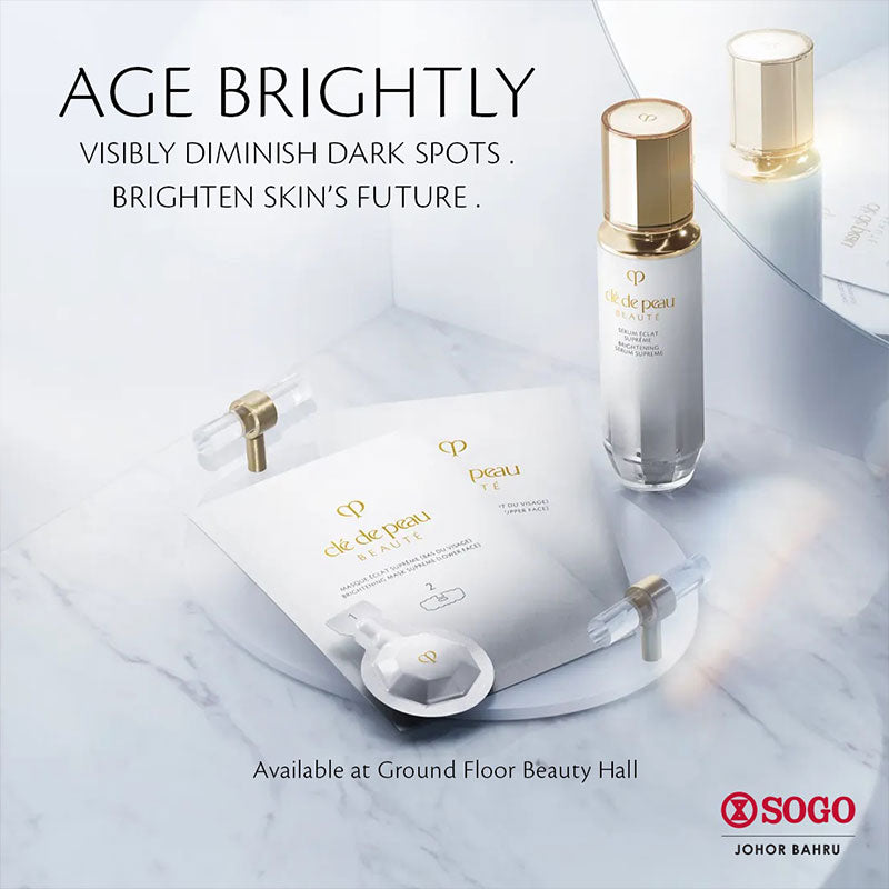 Clé de Peau Beauté New Brightening Serum and Mask