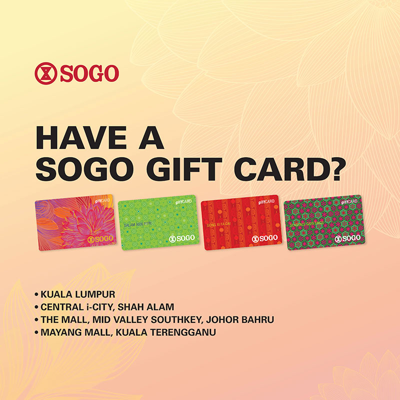 SOGO Gift Card Discontinuation