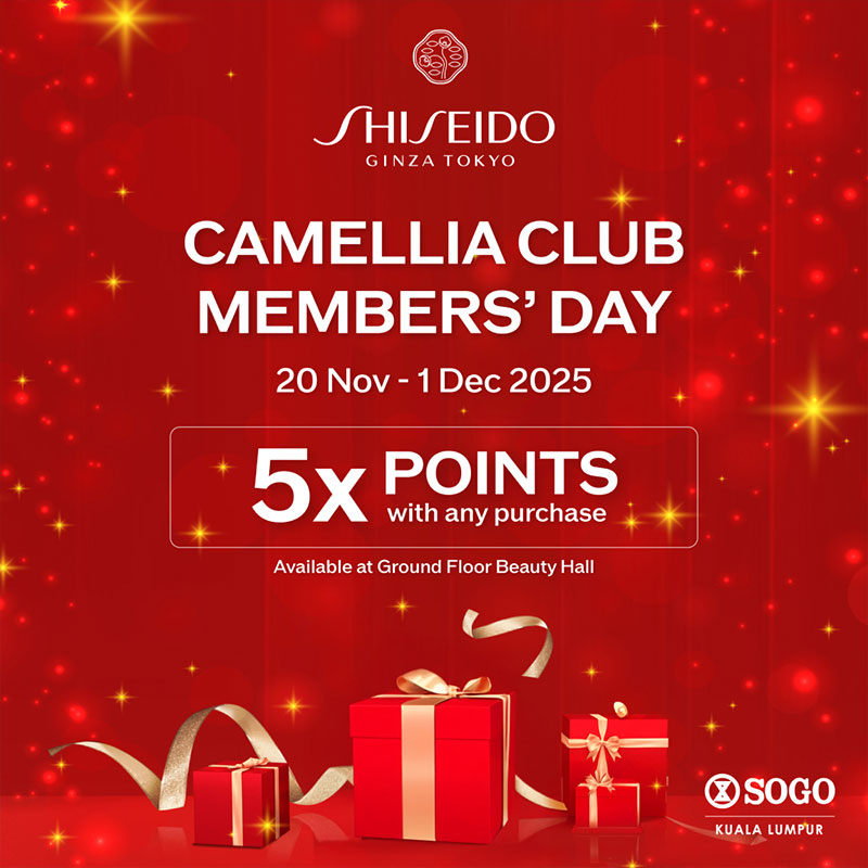 Shiseido Camellia Club Members' Day
