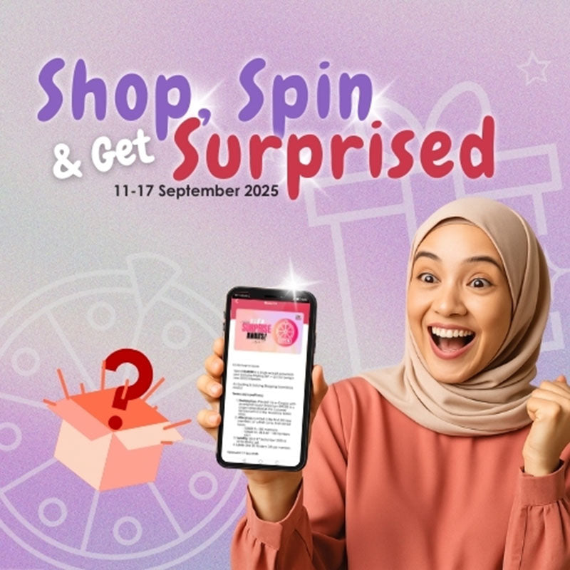 Shop, Spin & Get Surprised