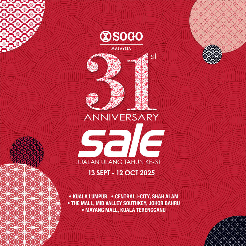 SOGO 31st Anniversary Sale