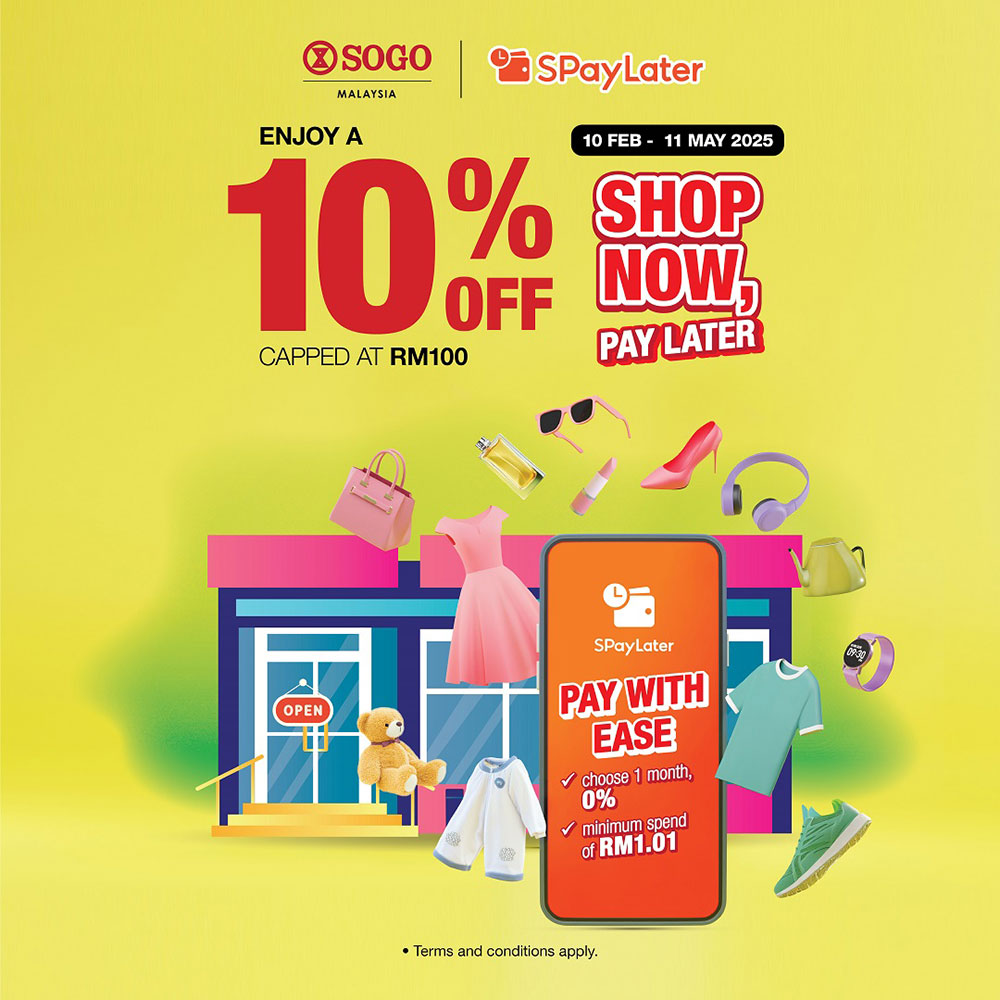 SOGO X SPayLater Promotion