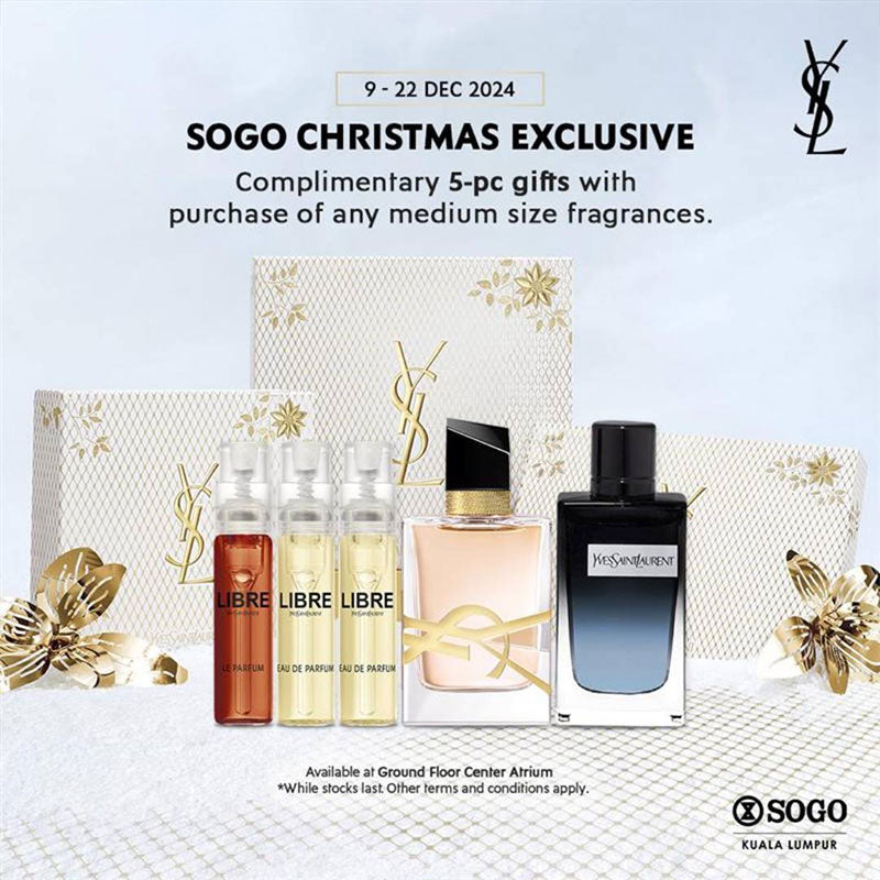 YSL SOGO Christmas Exclusive